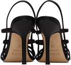 Staud Black Anise Heeled Sandals