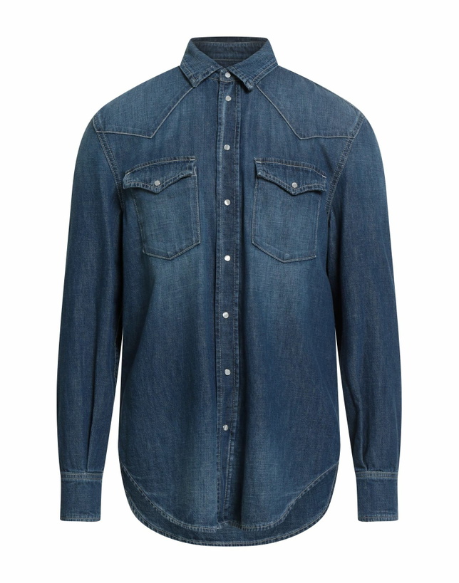 Photo: Dondup Mens Denim shirt in Blue