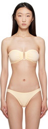 ERES Off-White Show Bikini Top