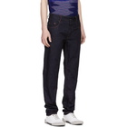 Missoni Blue Fitted Denim Trousers