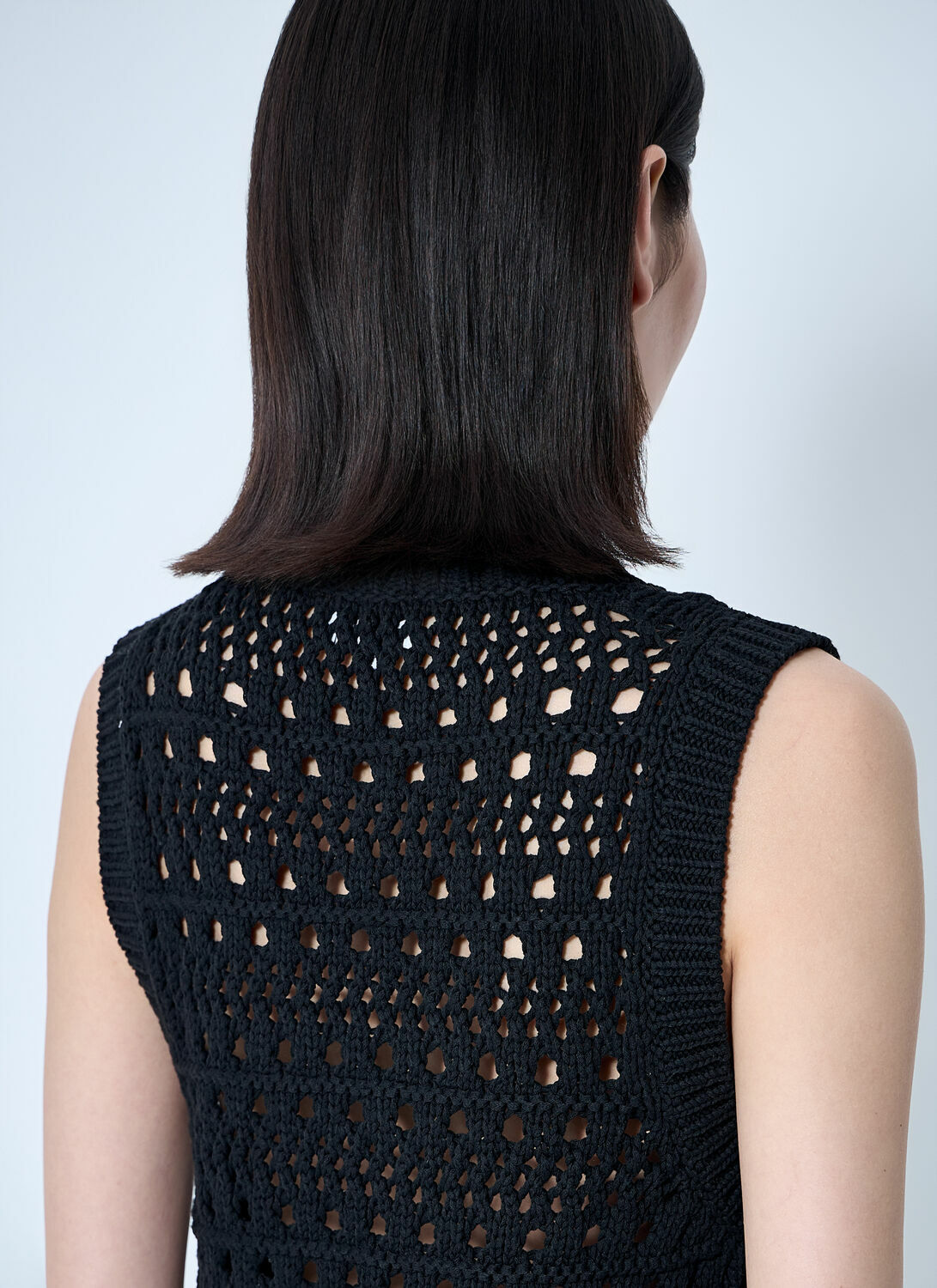 GANNI Logo Patch Vest