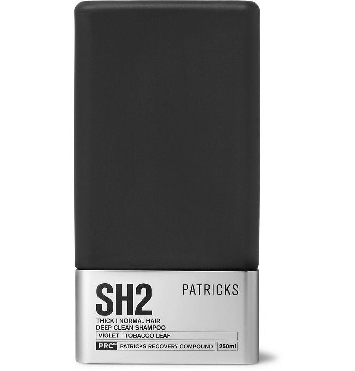 Photo: Patricks - SH2 Deep Clean Shampoo, 250ml - Men - Black