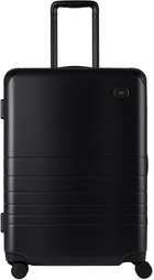 Monos Black Hybrid Check-In Medium Suitcase