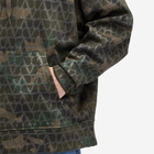 Valentino Men's V Logo Camo Popover Hoody in Army