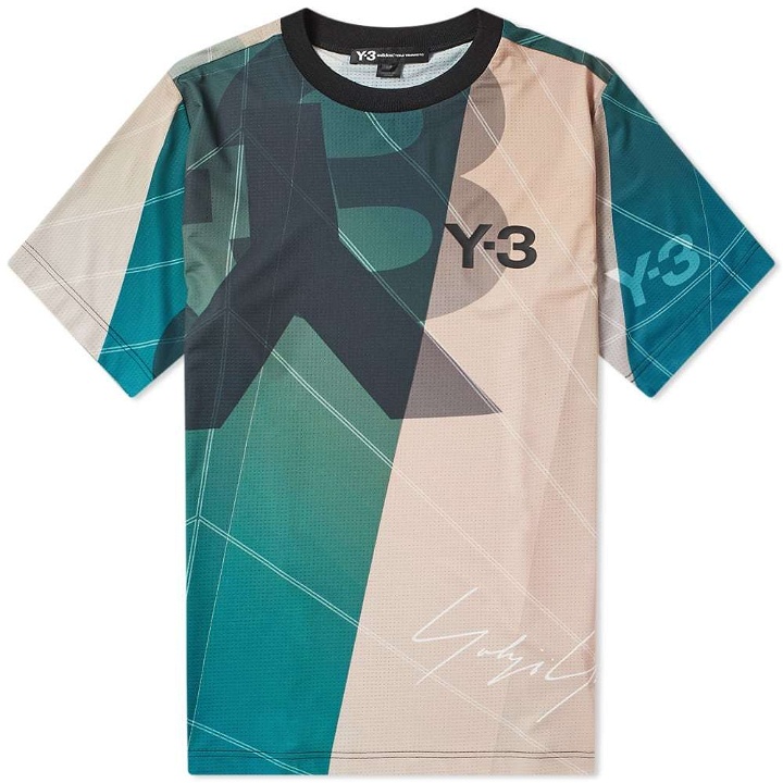 Photo: Y-3 All Over Print Football Shirt