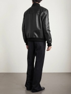 Gabriela Hearst - Gregory Leather Bomber Jacket - Black