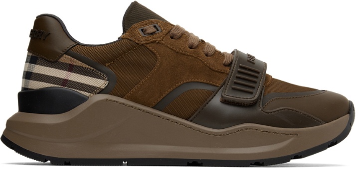 Photo: Burberry Brown Ramsey Sneakers