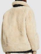 SACAI - Faux Shearling & Quilted Nylon Jacket