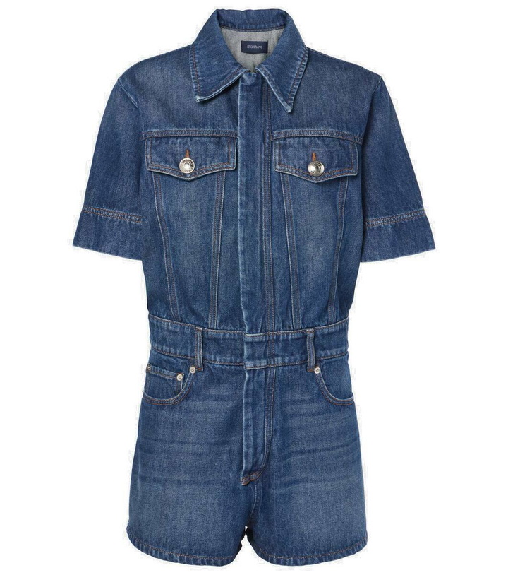 Photo: Sportmax Guglia denim jumpsuit