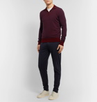 Paul Smith - Slim-Fit Tapered Cotton-Jersey Sweatpants - Blue