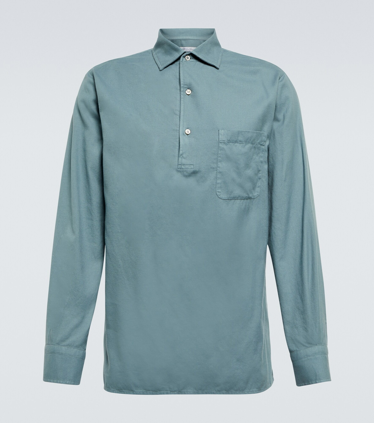 Loro Piana - André denim polo shirt Loro Piana