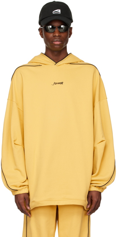 Photo: ADER error Yellow Verif Hoodie