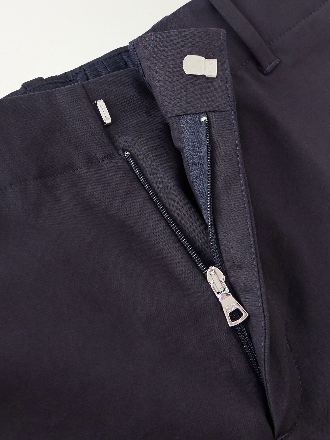 Orlebar Brown - Ray Straight-Leg Cotton-Blend Trousers - Blue