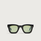 AKILA x Brain Dead Elia Sunglasses in Black/Light Green