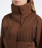Moncler Grenoble Fringed ski suit
