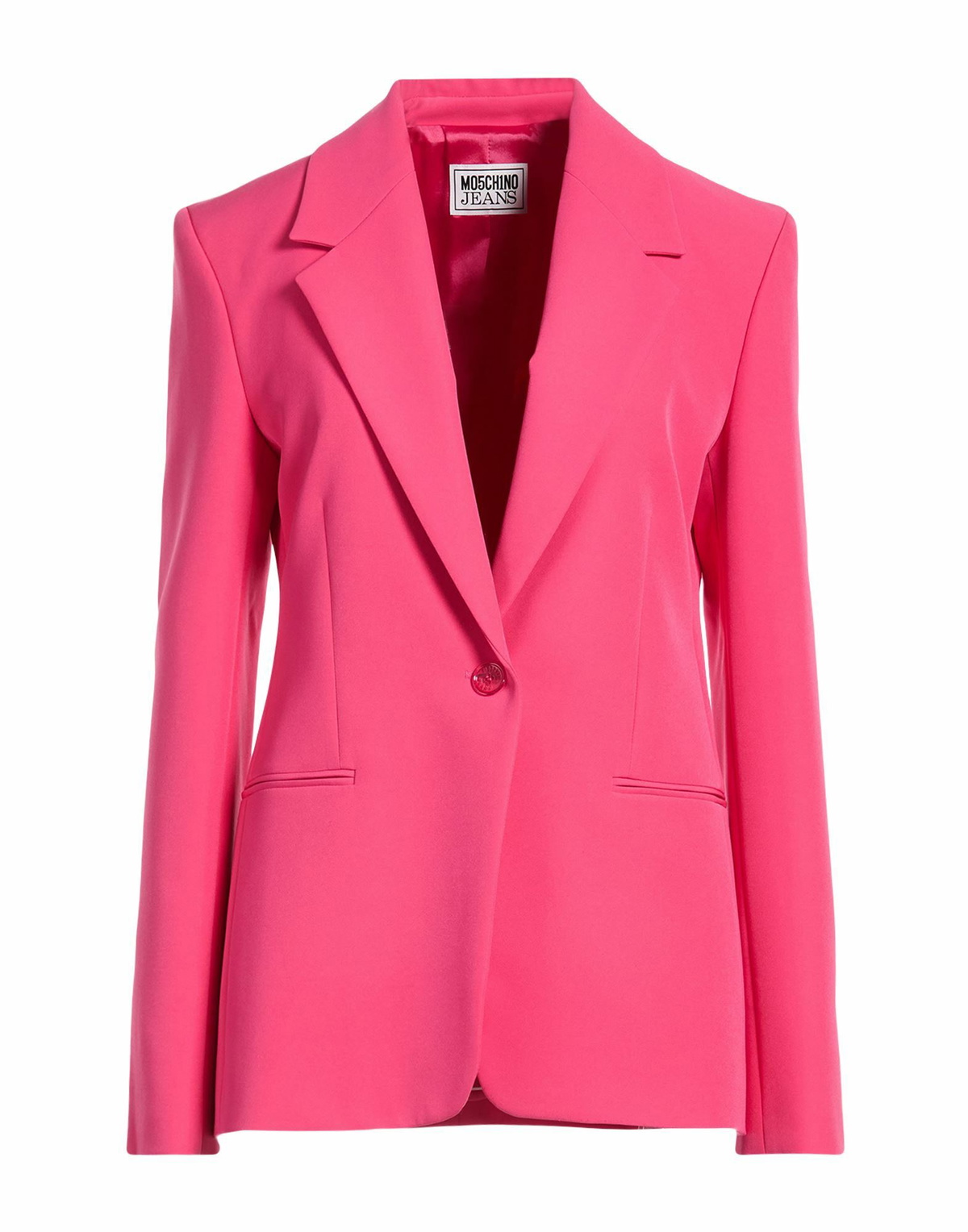 Moschino Jeans Womens Blazer Fuchsia