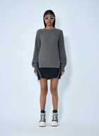 Rick Owens Ribbed Knit Sweater