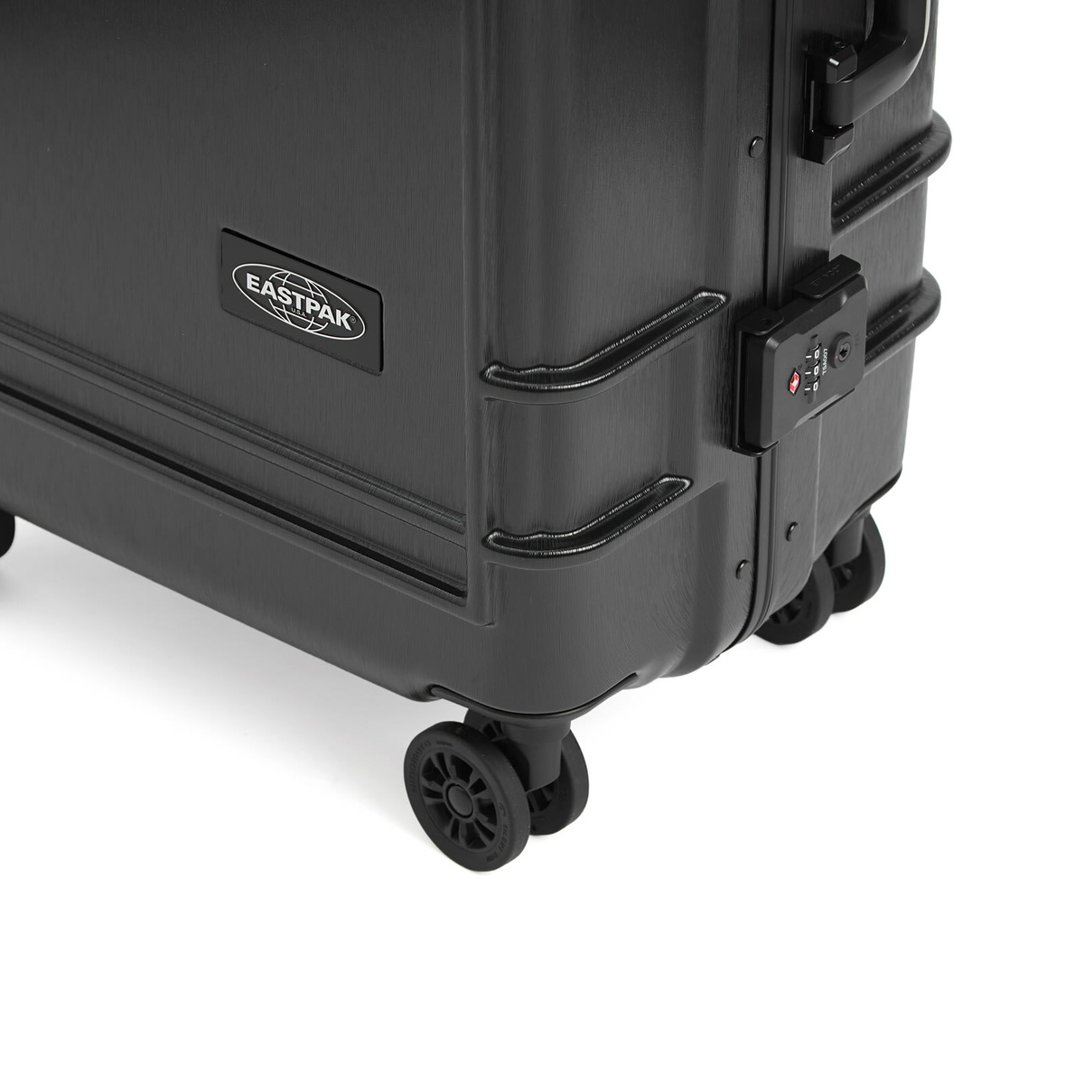 Eastpak Resist'r Luggage Case - Medium in Brushed Black 