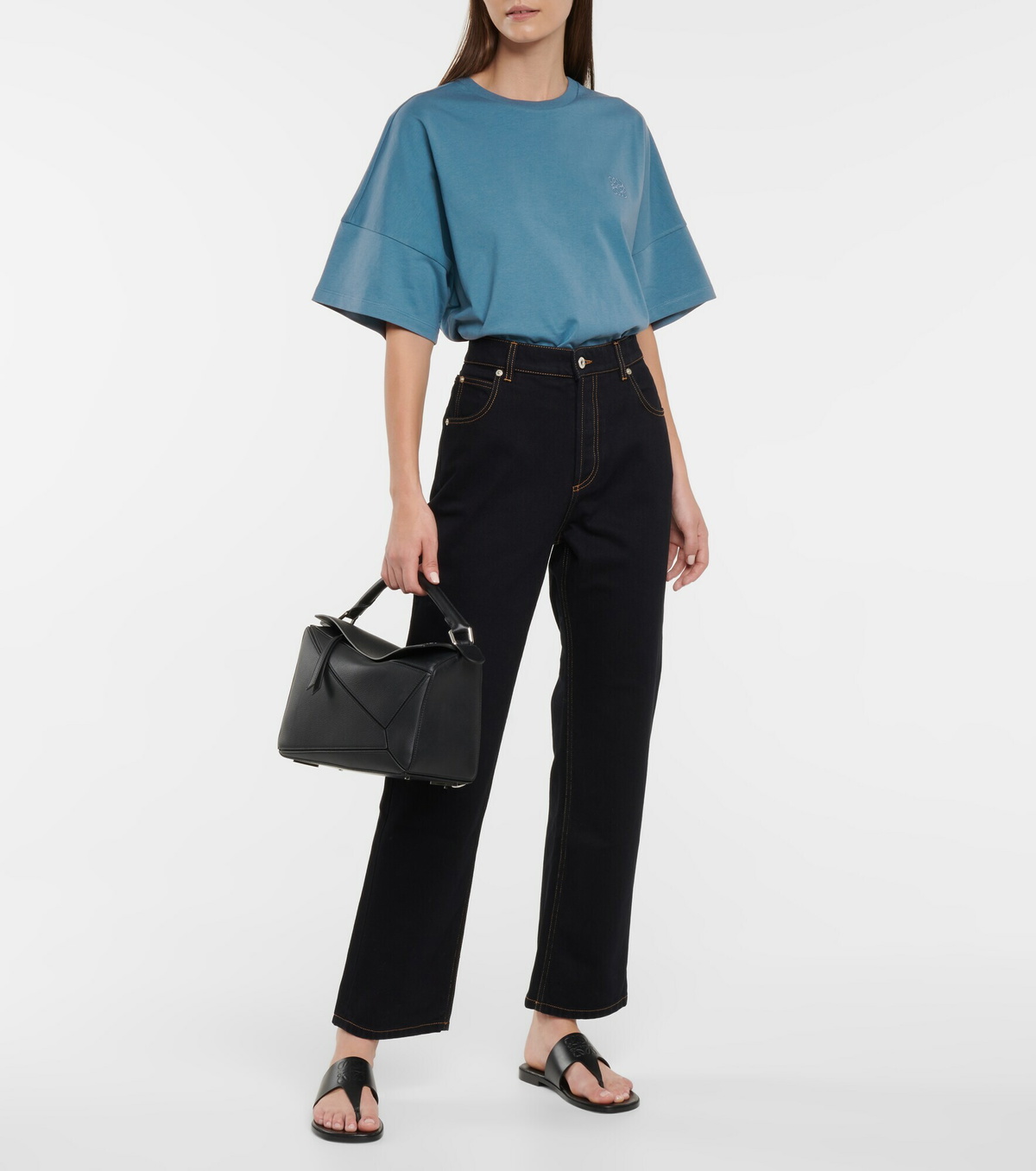 Loewe - High-rise straight jeans Loewe