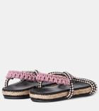 Isabel Marant Waltee leather espadrille sandals