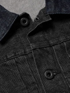 KAPITAL - Denim Trucker Jacket - Black