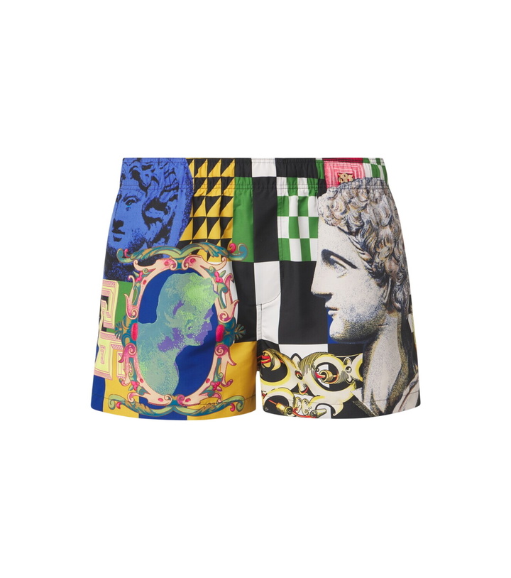 Photo: Versace Medusa swim trunks