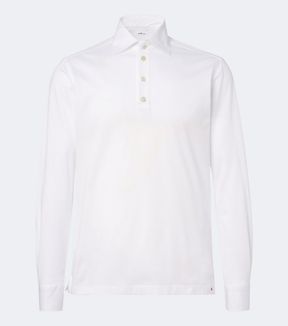 Kiton Cotton poplin polo top