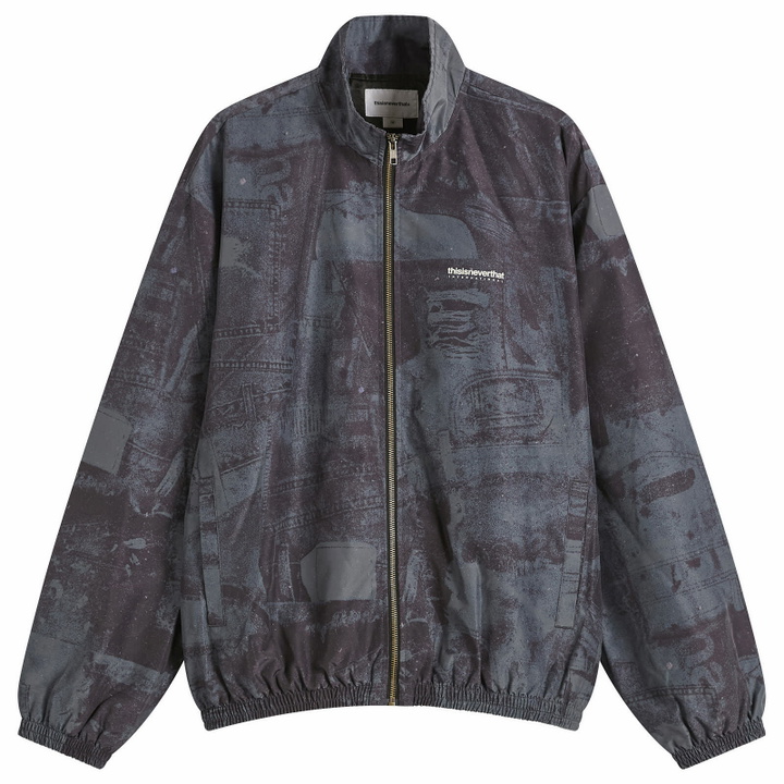 Photo: thisisneverthat Men's Washed INTL Team Jacket in Patchwork