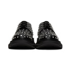 Alexander McQueen Black Studded Tread Derbys