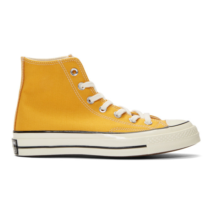 Photo: Converse Yellow Chuck 70 High Sneakers