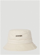 Jacquemus - Le Bob Gadjo Bucket Hat in Cream