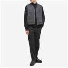 Givenchy Men's Double Face Wool Vest in Dark Grey
