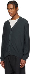 LEMAIRE Gray Relaxed Twisted Cardigan