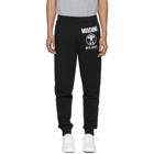 Moschino Black Logo Lounge Pants