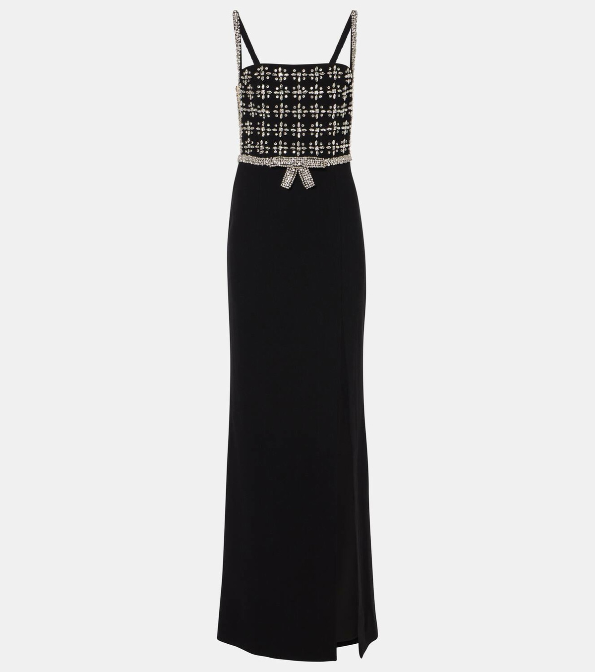 REBECCA VALLANCE ワンピース Rina crystal-embellished 975200 Rebecca Vallance Rina crystal-embellished gown Rebecca Vallance