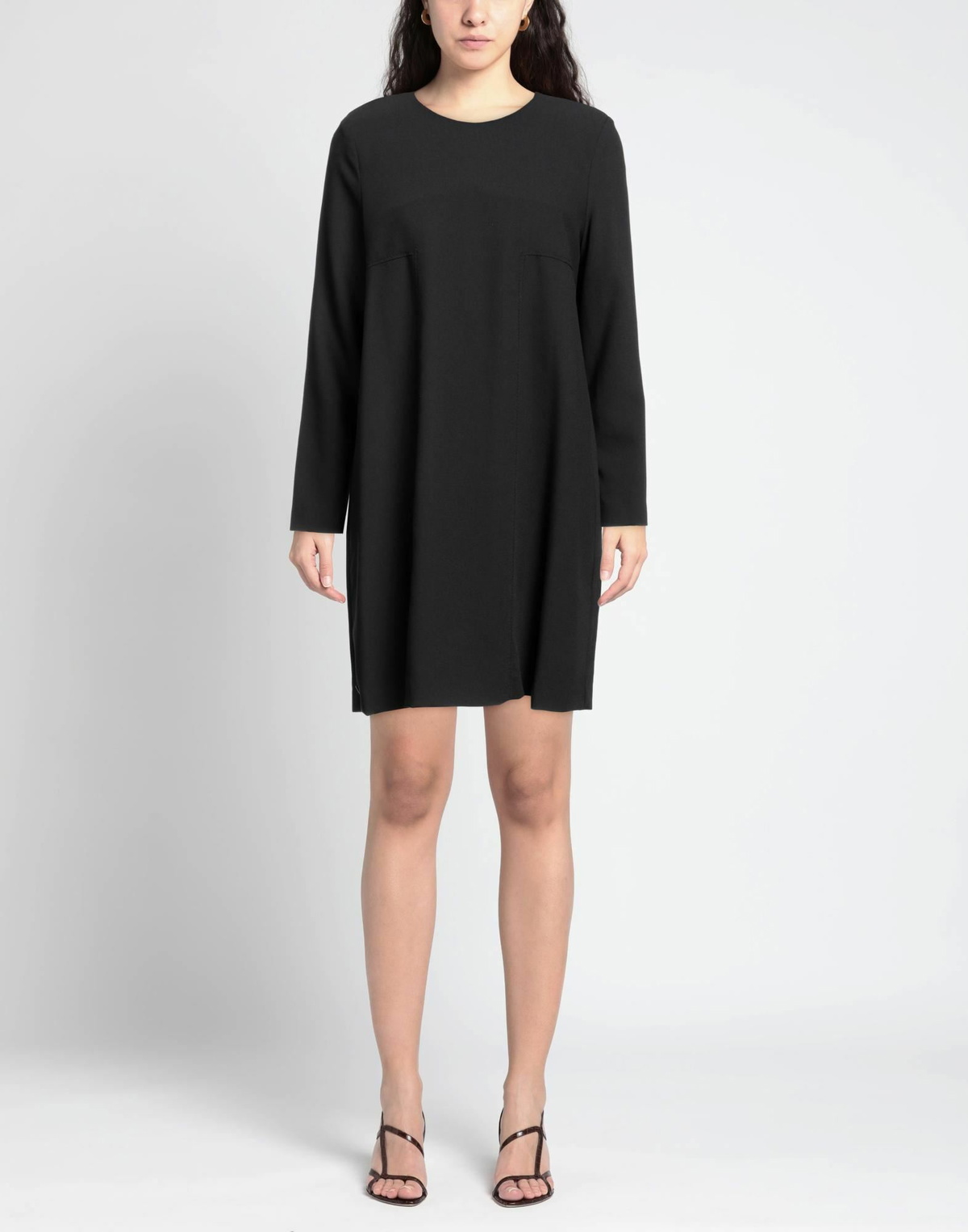 Manila Grace Womens Mini dress in Black
