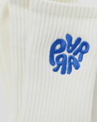 By Parra 1976 Logo Crew Socks Blue/White - Mens - Socks