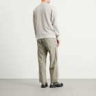 Gramicci Waffle Crew Sweater in Pewter