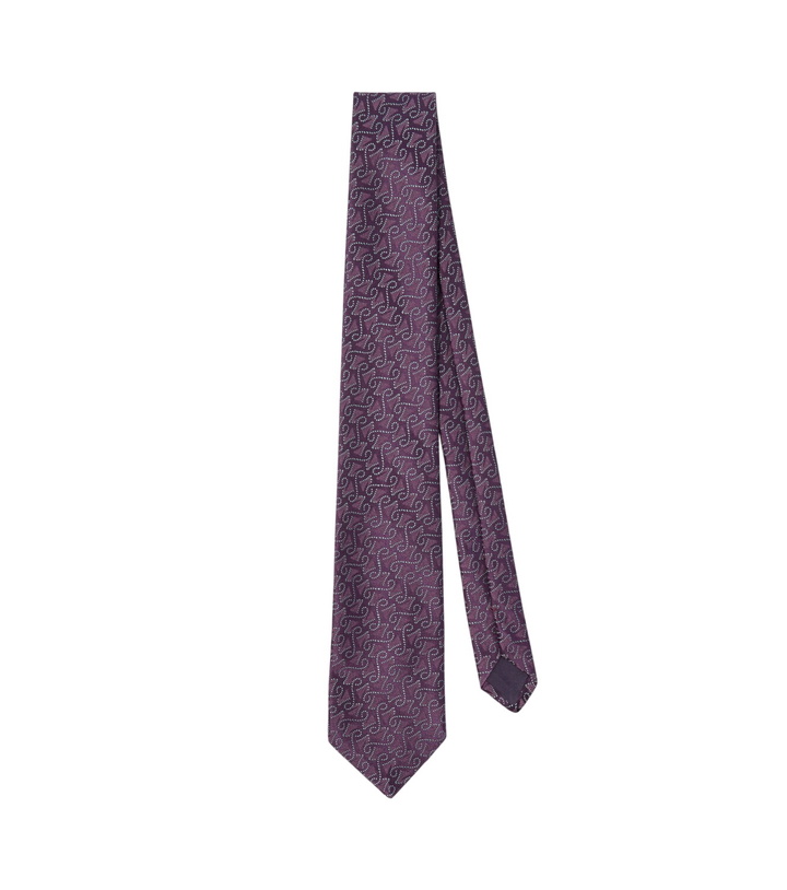 Photo: Charvet Silk jacquard tie