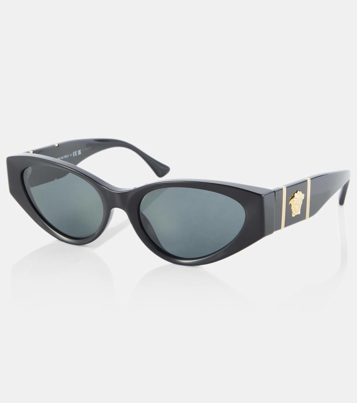 Versace cat eye clearance sunglasses with medusa detail