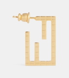 Fendi Crystal-embellished stud earring