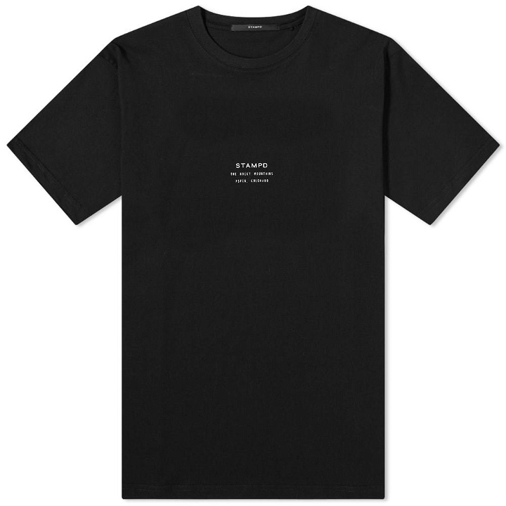 Photo: Stampd Rocky Mountain Stacked Logo Perfect Tee