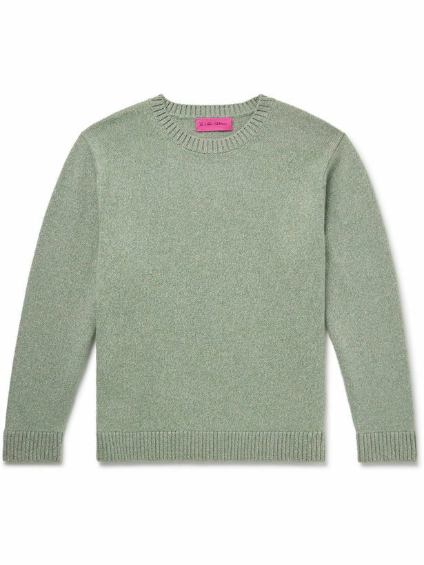Photo: The Elder Statesman - Racing Cashmere Sweater - Green