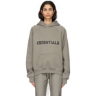 Essentials Khaki Pullover Logo Hoodie