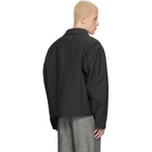 MM6 Maison Margiela Gray Insulated Cotton Wool Jacket