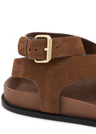 A.emery Jalen Suede Sandals Tan