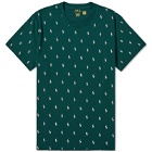 Polo Ralph Lauren Men's All Over Pony Sleepwear T-Shirt in Hunt Club Green