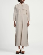Peserico Womens Maxi dress in Beige