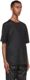 Fendi Black FF Fish-Eye T-Shirt