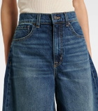 Nili Lotan High-rise denim shorts